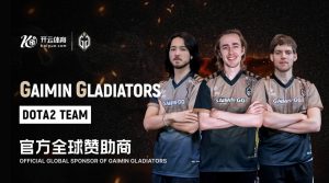 KAIYUN体育与GAIMIN GLADIATORS的电竞合作